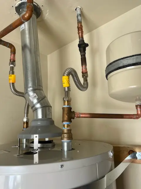 Water heater installation and plumbing repair in Sheffield Forest